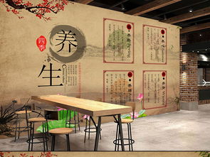 古韻生香 中國風復古四季養生足療館背景墻與養生服務融合之道